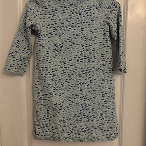 Vineyard Vines Blue Whale Print Dress